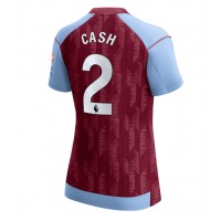 Maglie da calcio Aston Villa Matty Cash #2 Prima Maglia Femminile 2023-24 Manica Corta